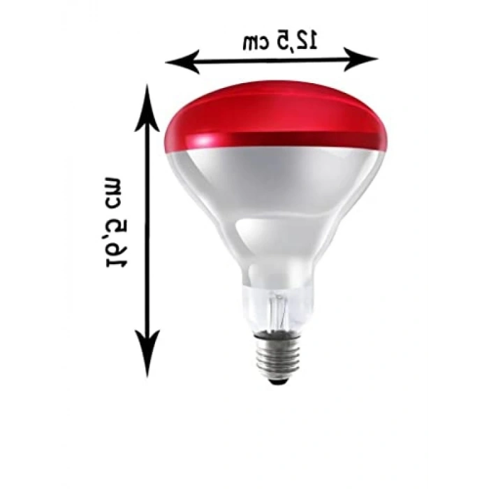 250W Kırmızı Işık Isıtıcı Lamba E27