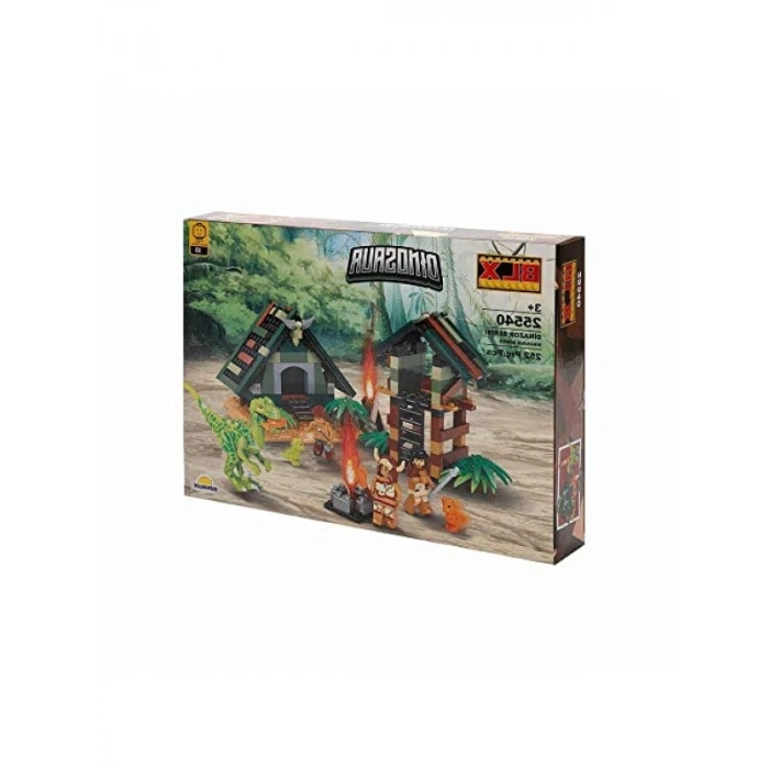 252 Parça Dinozor ve Savaşçı Seti - Eğlenceli Oyun Deneyimi