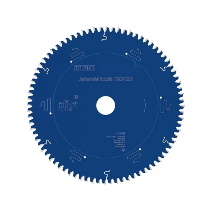 254 mm Dış Çaplı Çok Amaçlı Testere - 80 Dişli