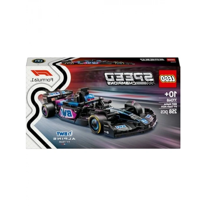 258 Parçalı F1 Yarış Arabası Yapım Seti, Koleksiyonluk Minifigür ile