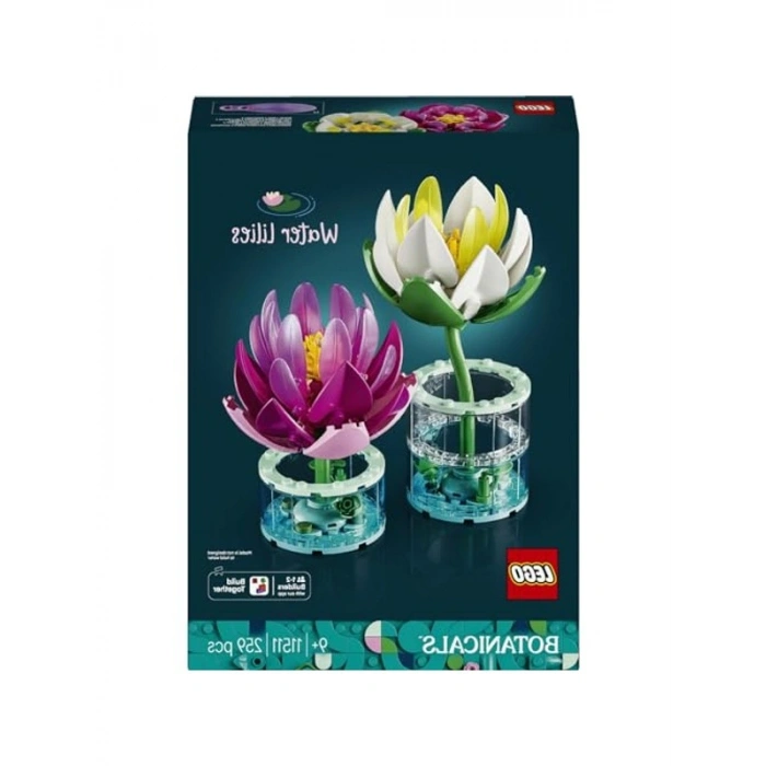259 Parça LEGO Nilüfer Seti ile Yaratıcı Dekorasyon Fikirleri