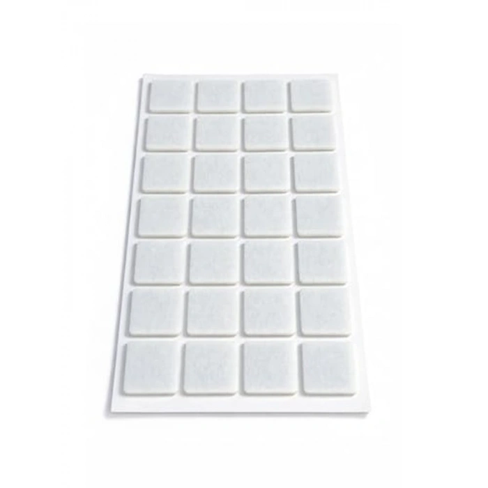 25mm x 25mm Yapışkanlı Keçe Ped, 32 Parça Set ile Zemin Koruma