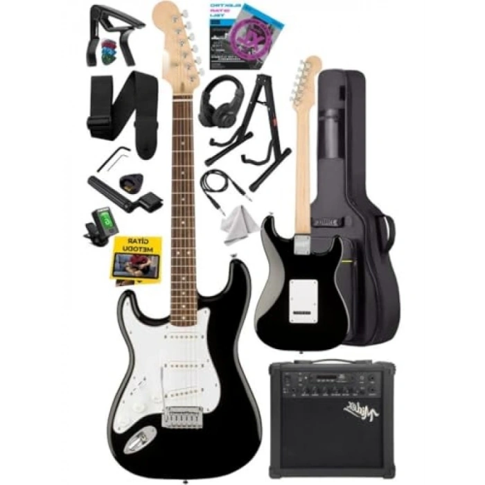 25W Amfili Elektro Gitar Seti