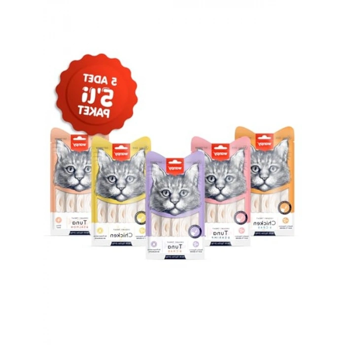 25x14 gr Karışık Sıvı Kedi Ödülü