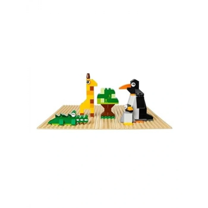25x25 cm Sert Taban Yapı Blok Platformu, Lego ile Uyumlu