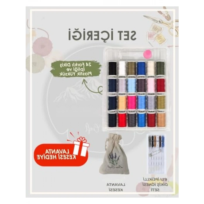 26 Parça Dikiş Seti – İğne ve Aksesuarlar Dahil