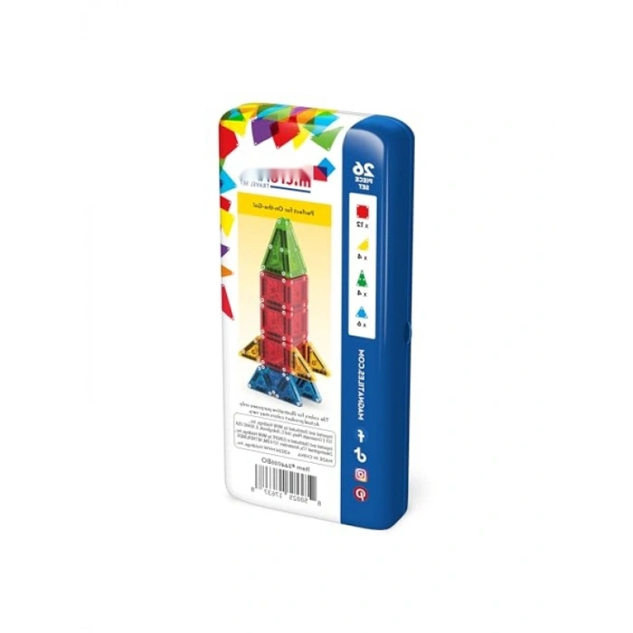 26 Parça Seyahat Manyetik Yapı Seti