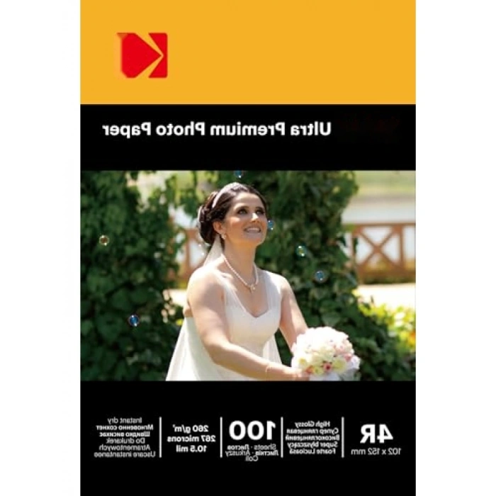 260 Gr/m2 Parlak Fotoğraf Kağıdı - 100 Adet 10x15 (4R)