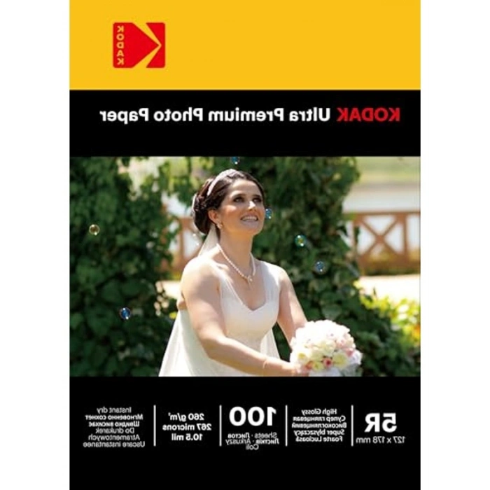 260 Gr/m2 Parlak Fotoğraf Kağıdı, 100 Adet 13X18 Boyutunda