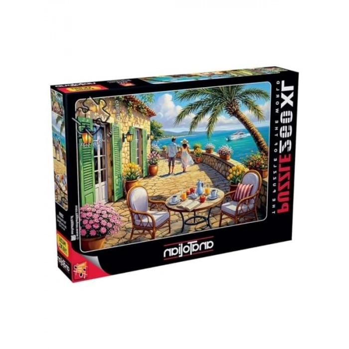 260 Parça Tatil Kaçamağı Temalı Puzzle, Eğlenceli Zaman