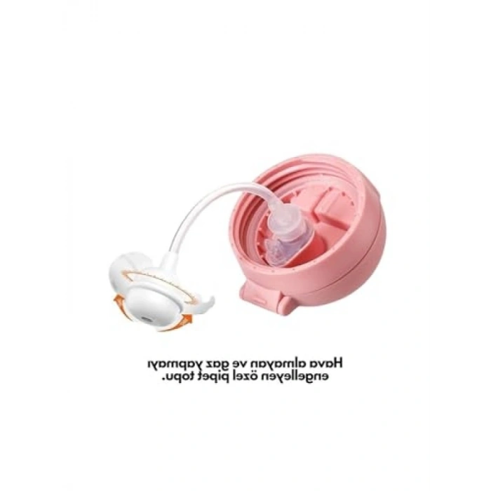 260ml Pipetli Su Matarası - Sevimli Desenler