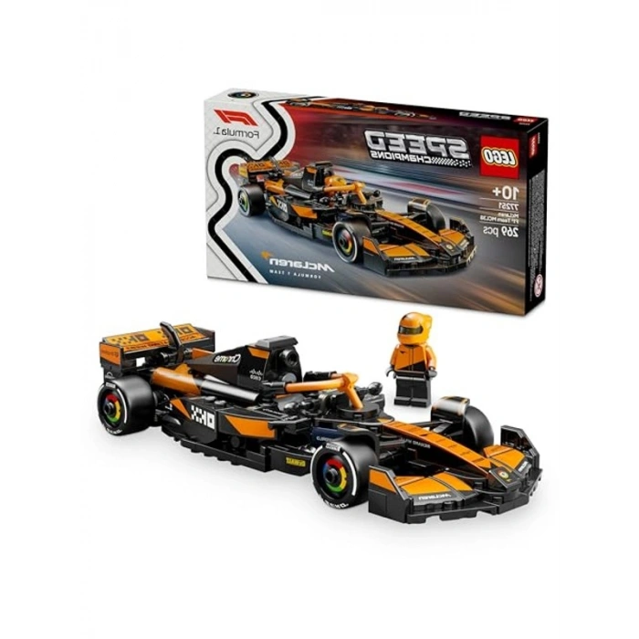 269 Parça Sürücü Minifigürü İçeren Koleksiyonluk Araba Yapım Seti