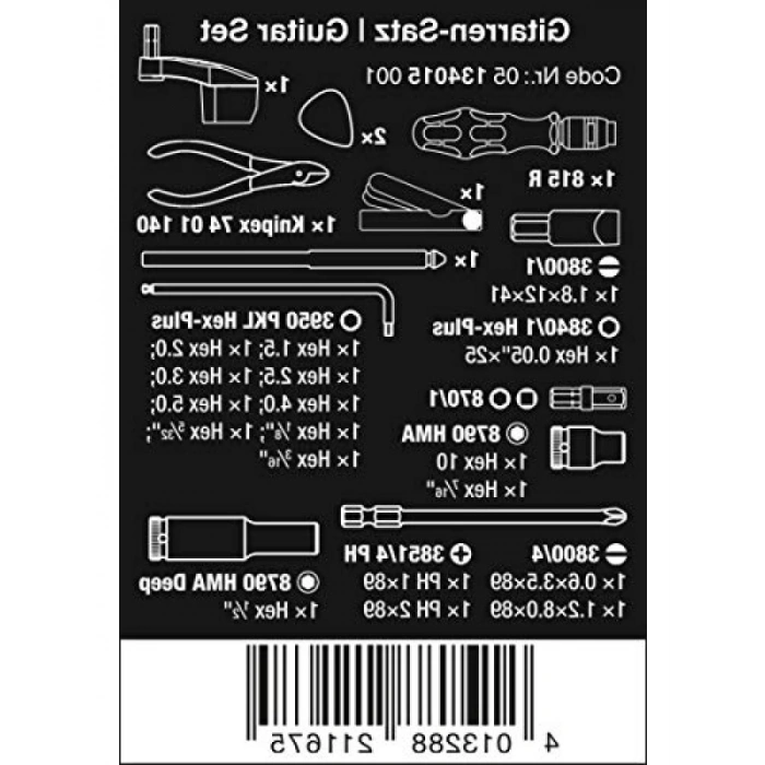 27 Parça Gitar Alet Seti