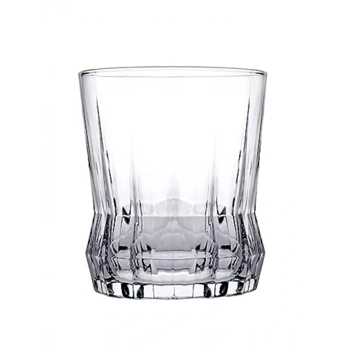 270 cc Kapasiteli Dayanıklı Viski Bardağı, 3lü Pencereli Kutu