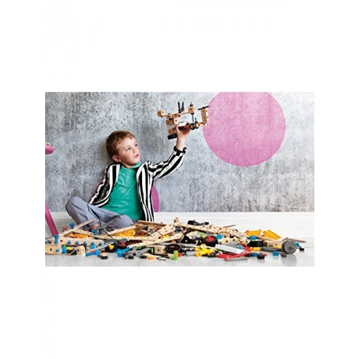 270 Parça Yapı Konstrüksiyon Seti, Çocuklar için Eğitici Oyun Aracı