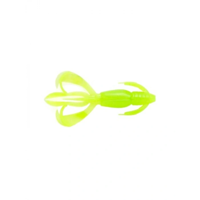 2.8 Çekici Şeffaf Chartreuse Glow Silikon Yem
