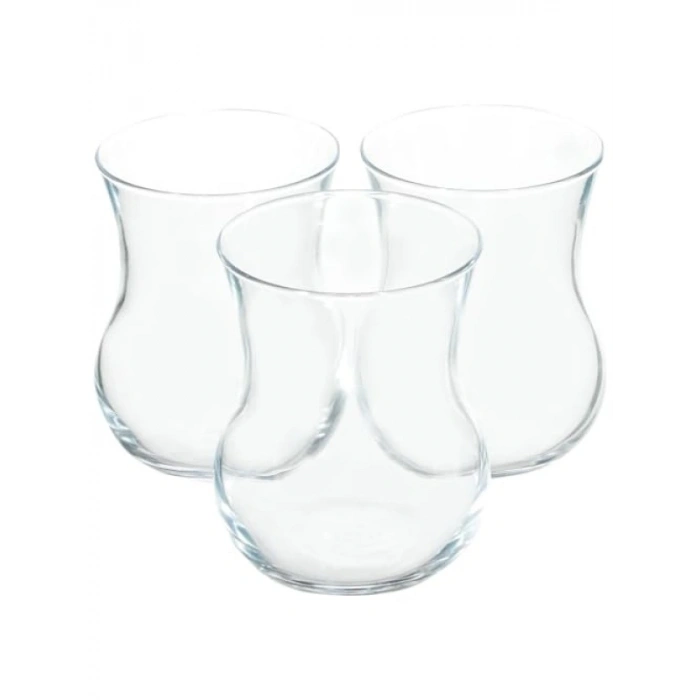 285 CC Kapasiteli 3lü Çay Bardağı Seti