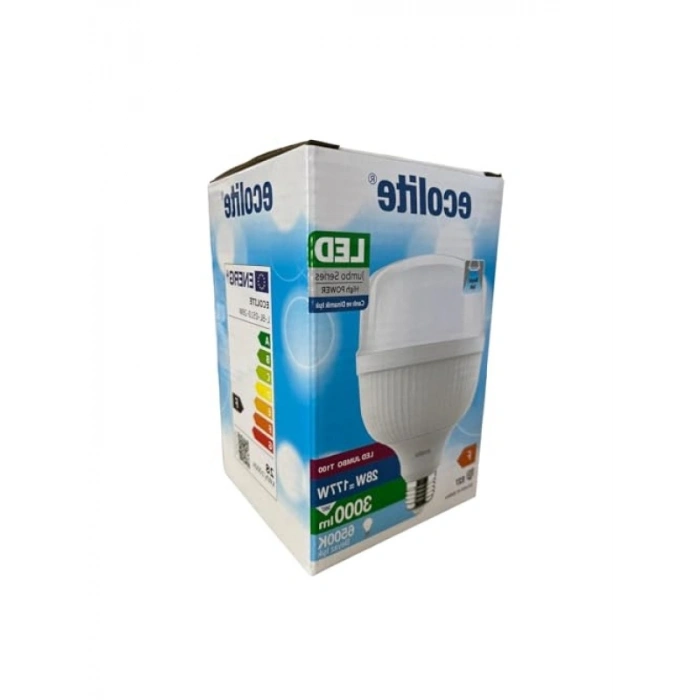 28W Enerji Tasarruflu Jumbo LED Ampul - 3000 Lümen Beyaz Işık