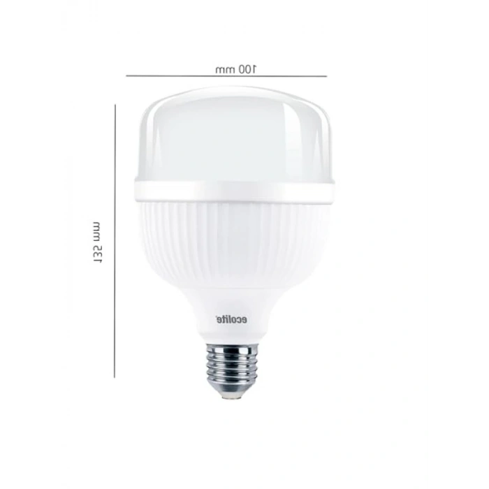 28W Enerji Tasarruflu Jumbo LED Ampul - 3000 Lümen Beyaz Işık