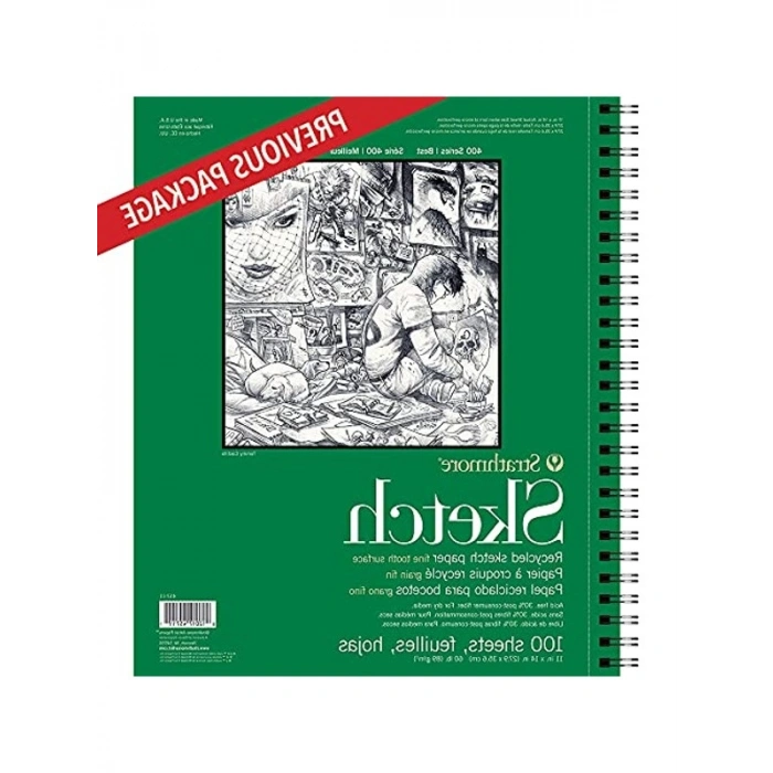 28x36 cm Eskiz Defteri, Geri Dönüştürülmüş Kağıt, 100 Yaprak