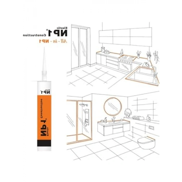 290 ml Beyaz Polimer Kartuş, Yüksek Kalite