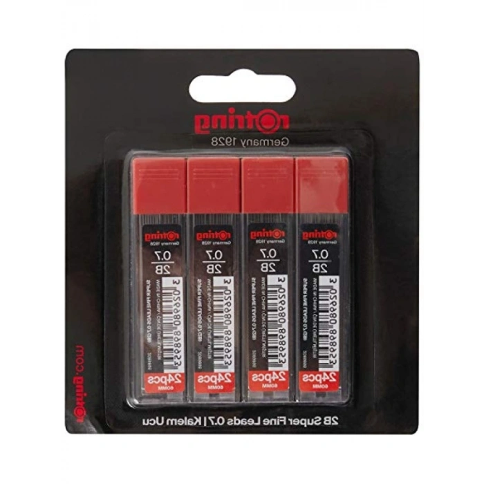 2B Kalınlıkta Kurşun Kalem Ucu Seti (4lü)