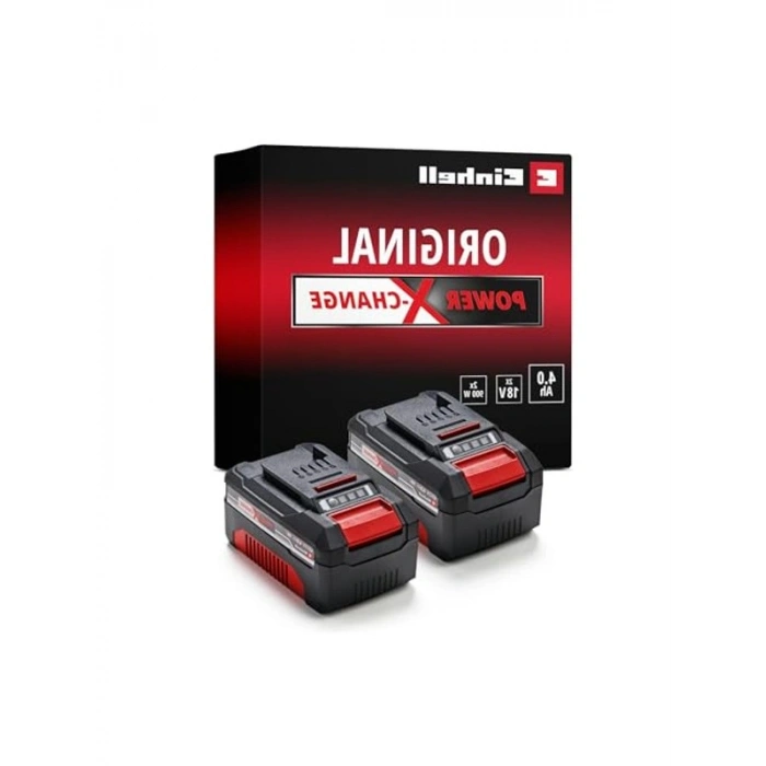2x18V 4.0 Ah Li-Ion Akü Seti, Uyumlu ve Güçlü