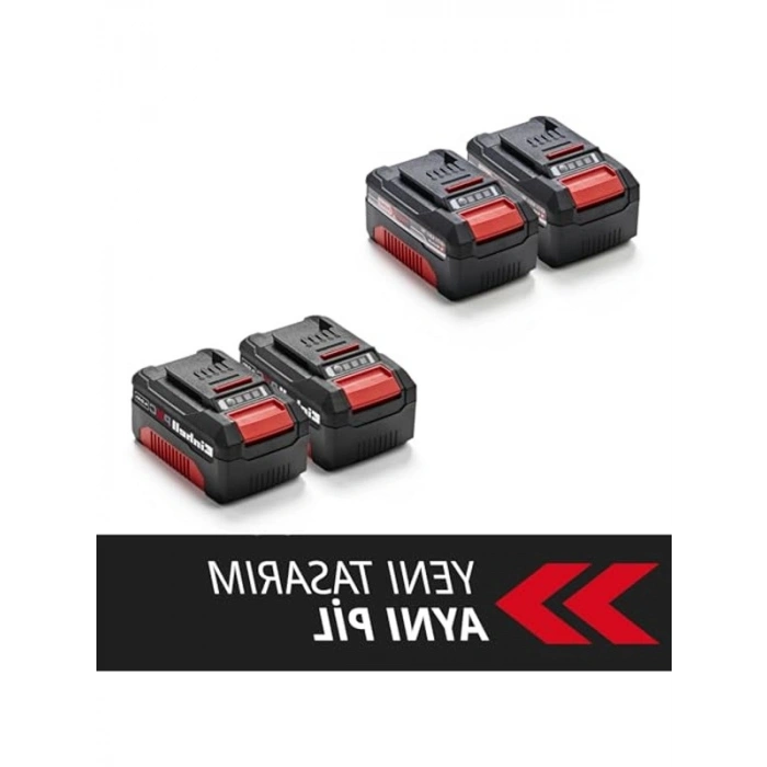 2x18V 4.0 Ah Li-Ion Akü Seti, Uyumlu ve Güçlü