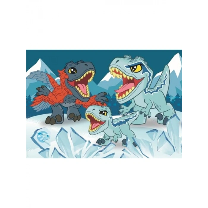 2x20 Parça Jurassic World Temalı Yapboz