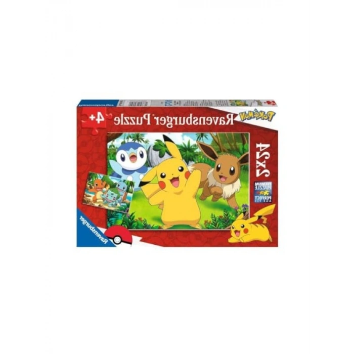 2x24 Parça Pokemon Yapboz Seti