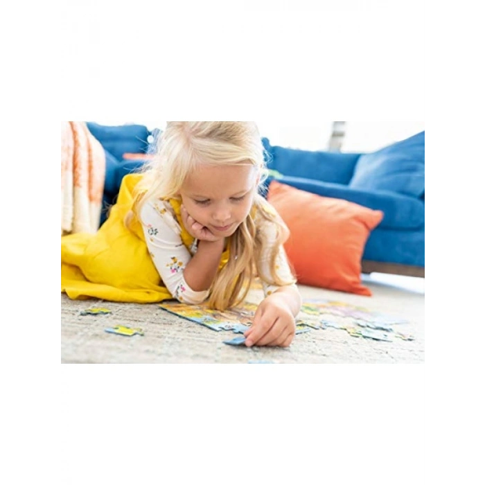 2x24 Parça Renkli Prenses Temalı Puzzle Seti