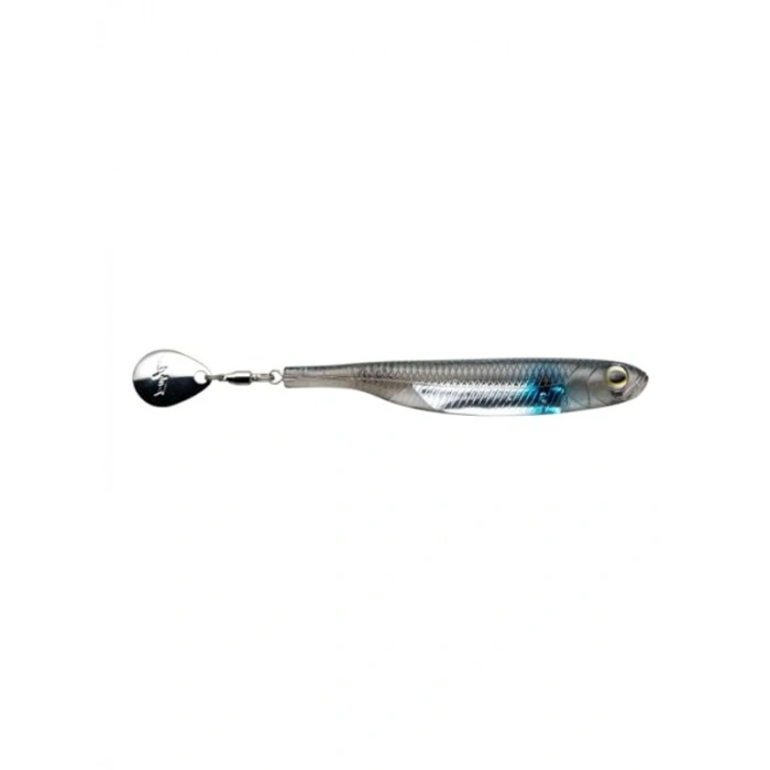 3 Adet 4 İnç Bluespot/Silver Renkli Olta Takımı