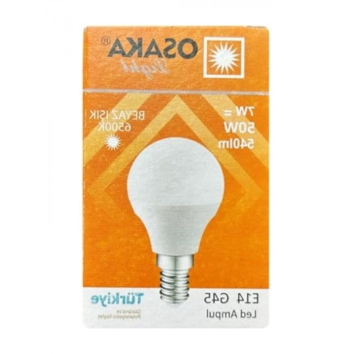 3 Adet 7W E14 Led Mini Ampul, Beyaz Işık Seçeneği