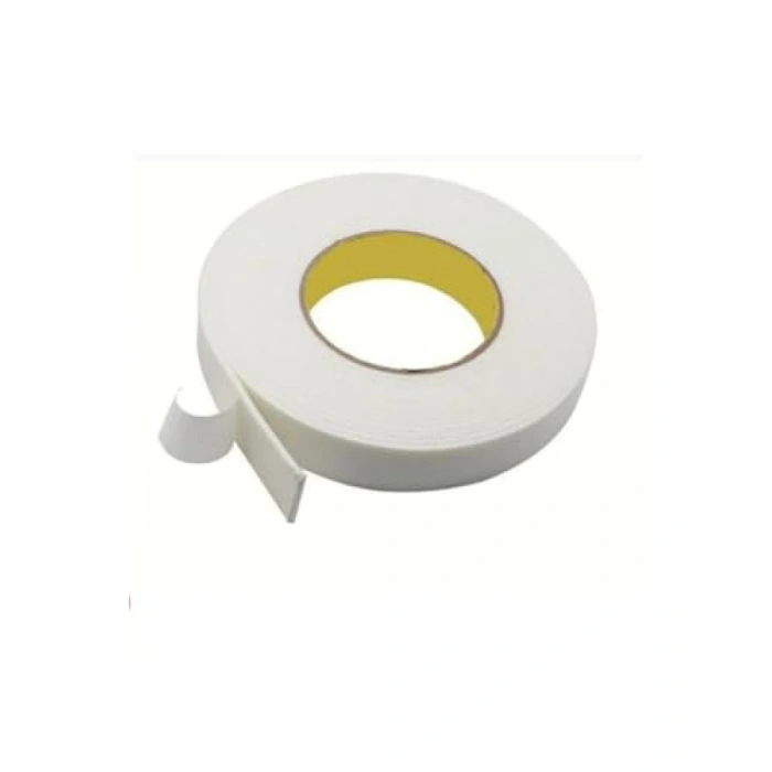3 Adet Çift Taraflı Yapıştırma Köpük Bantı, 16MM X 1,5 MT