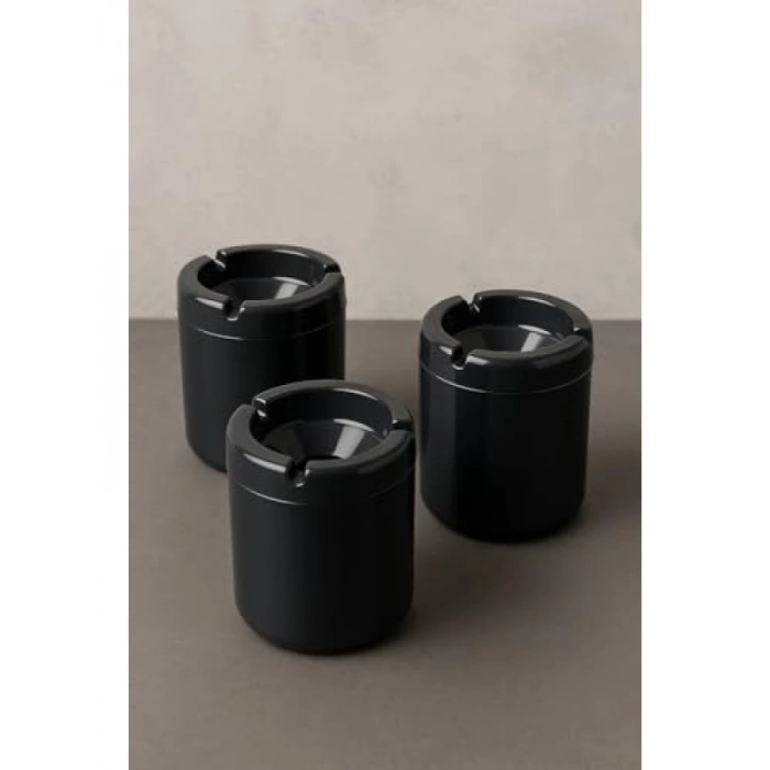 3 Adet Dumansız Küllük Araç İçi Kül Tabağı