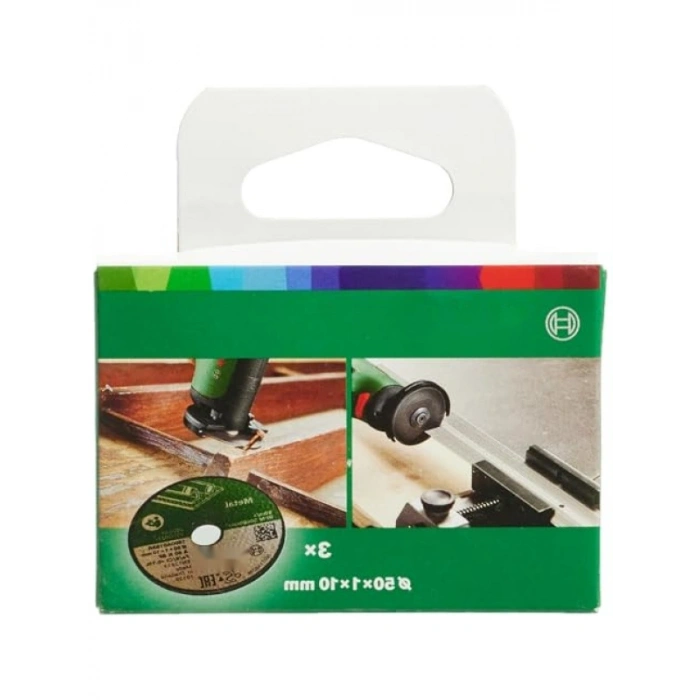 3 Adet Metal Kesme Diski - 50 mm Çap