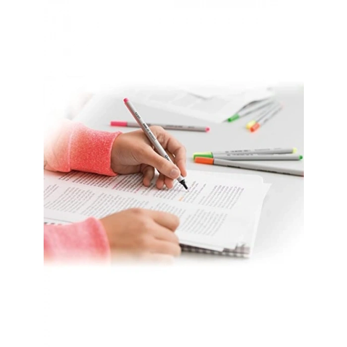 3 Adet Siyah Fineliner Kalem Seti