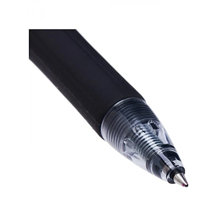 3 Adet Siyah Geri Çekilebilir Jel Tükenmez Kalem