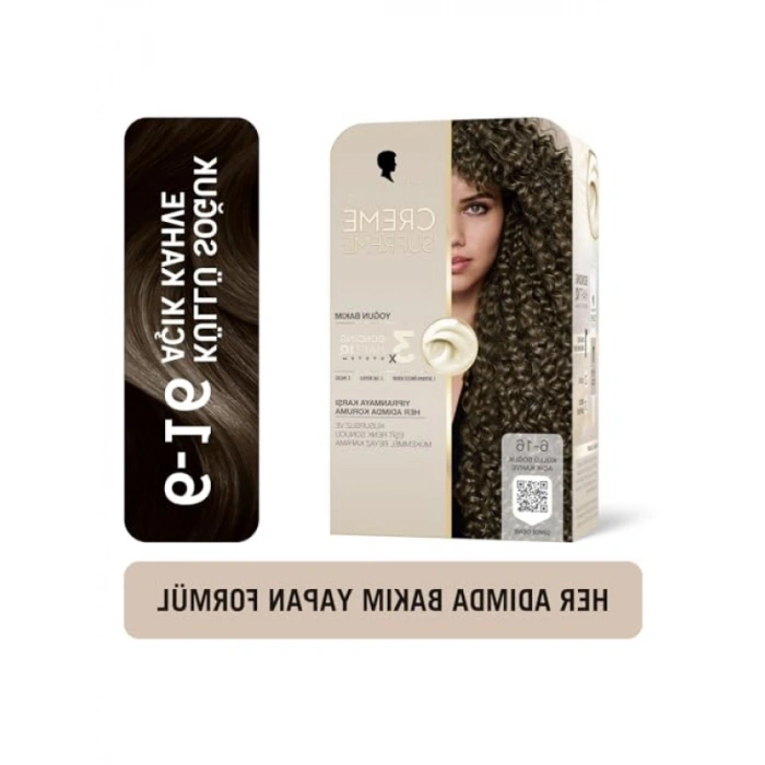 3 Adımlı Saç Boyası - Küllü Soğuk Açık Renk
