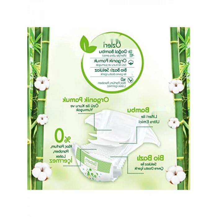 3 Beden Midi Bebek Bezi - 34 Adet