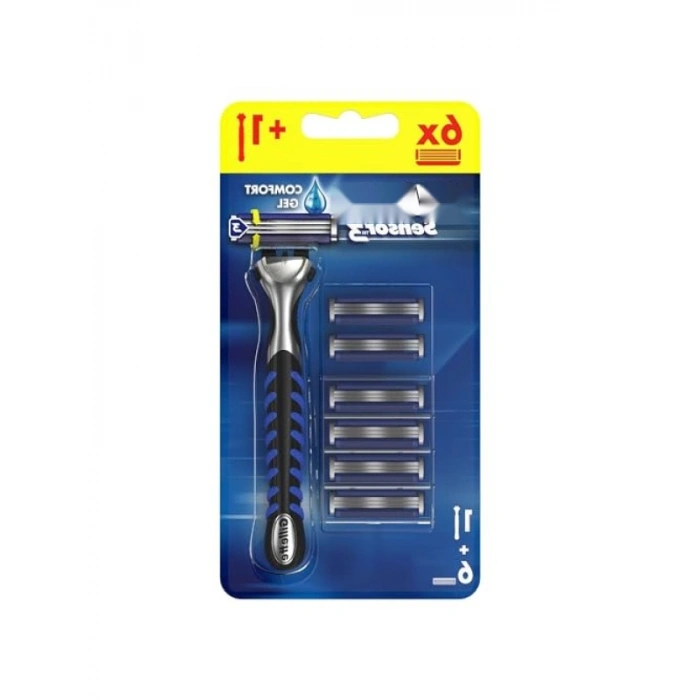 3 Bıçaklı Ergonomik Tıraş Makinesi Plus