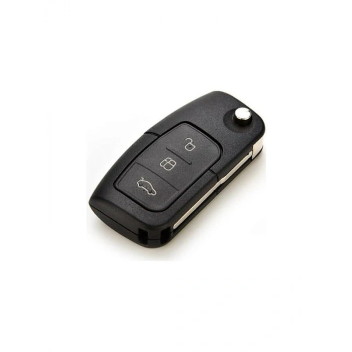 3 Düğmeli Anahtar Kabı, Focus 2, Mondeo ve C-Max ile Uyumlu