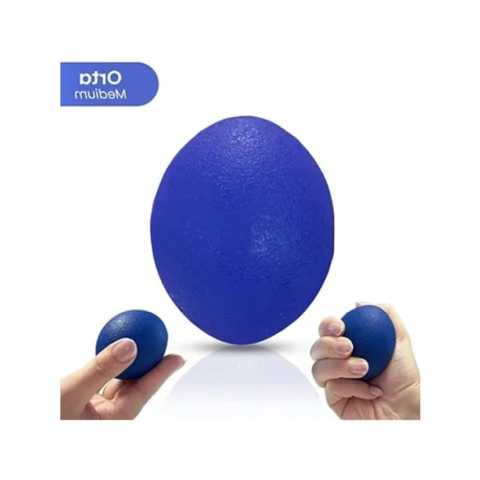 3 Farklı Sertlik Dereceli Silikon El Egzersiz Topu
