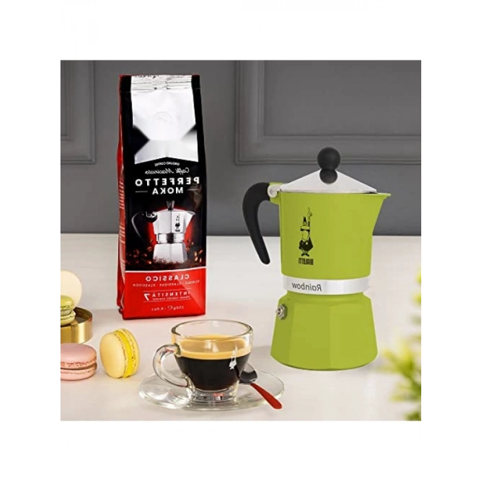 3 Fincan Kapasiteli Ocak Üstü Espresso Pişirici