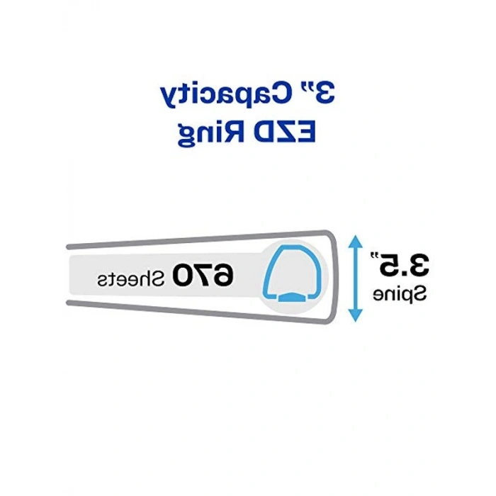 3 halkalı 3 inç Klasör, Lila Ciltleme