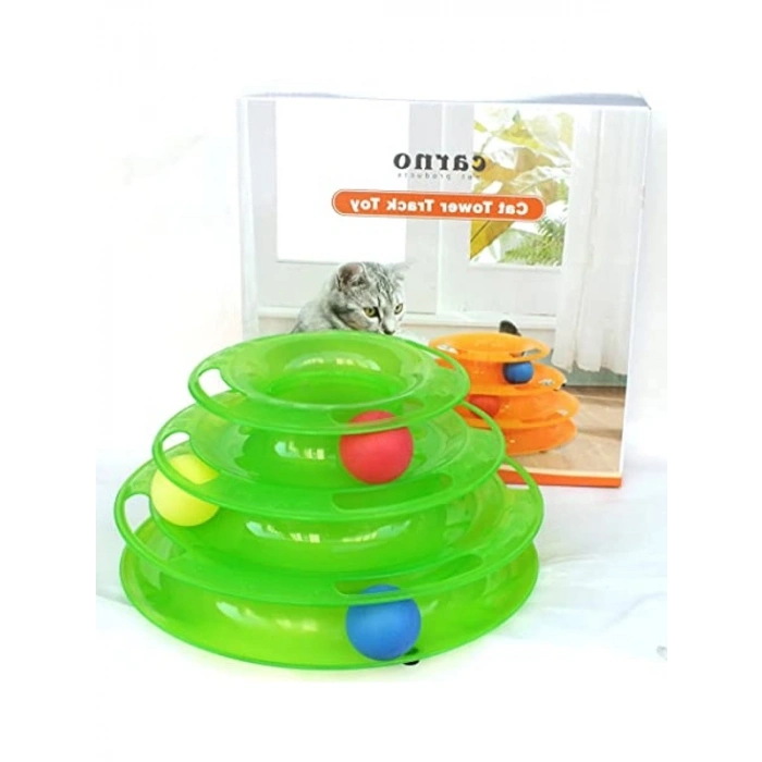 3 Katlı Toplu Eğlenceli Oyuncak, Kedi İçin