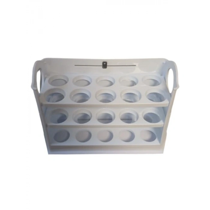 3 Katlı Yumurtalık Buzdolabı Organizeri - 30 Bölmeli