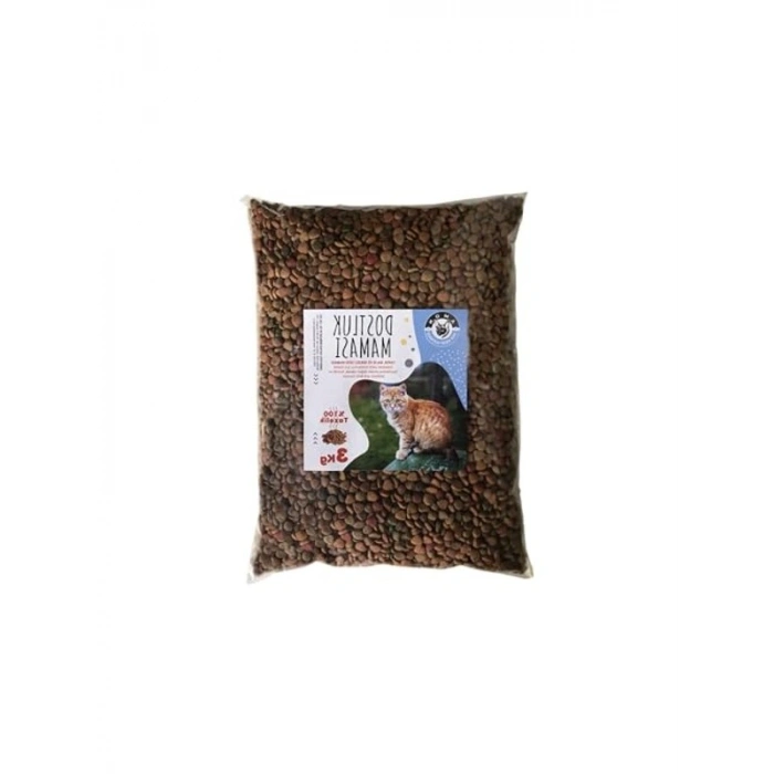 3 kg Karışık Kedi Maması, Sokak Hayvanları İçin Özel
