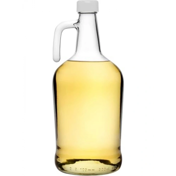 3 Litre Kapasiteli Kulplu Cam Galon Şişe