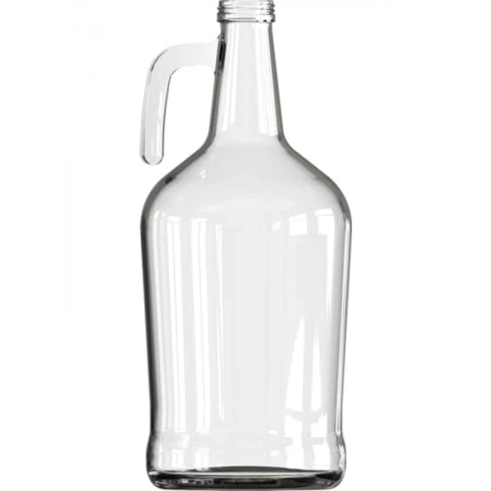 3 Litre Kapasiteli Kulplu Cam Galon Şişe